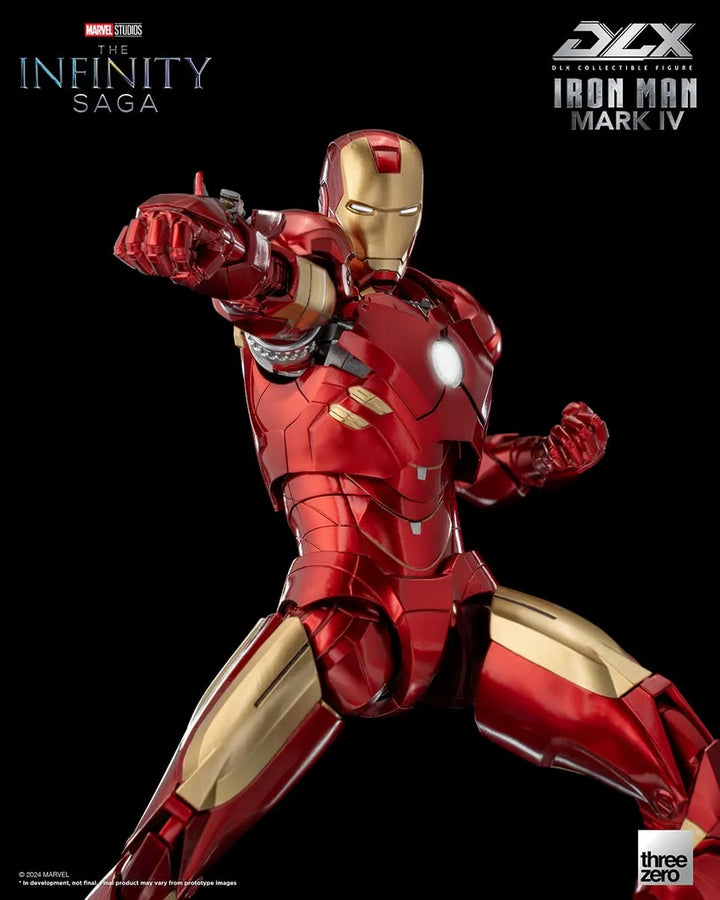 DLX Iron Man Mark 4 – Threezero – ActionFigure Brasil