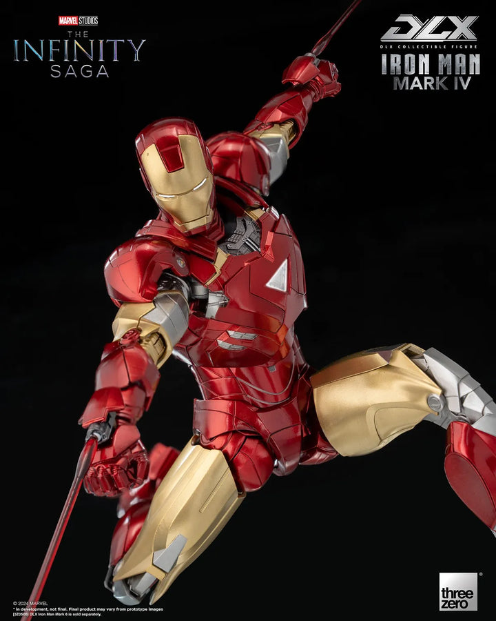 DLX Iron Man Mark 4 – Threezero – ActionFigure Brasil