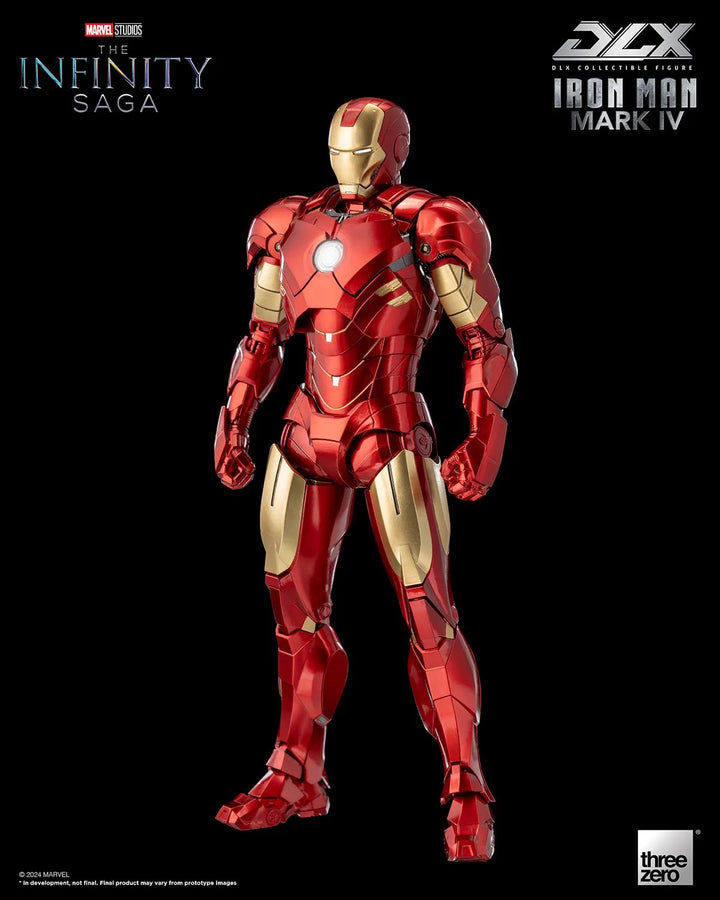 DLX Iron Man Mark 4 – Threezero – ActionFigure Brasil