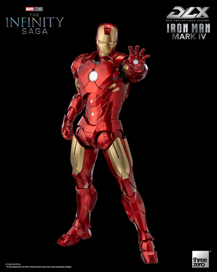 DLX Iron Man Mark 4 – Threezero – ActionFigure Brasil