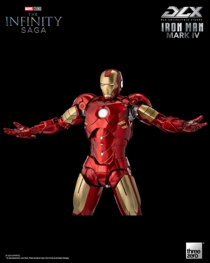 DLX Iron Man Mark 4 – Threezero – ActionFigure Brasil