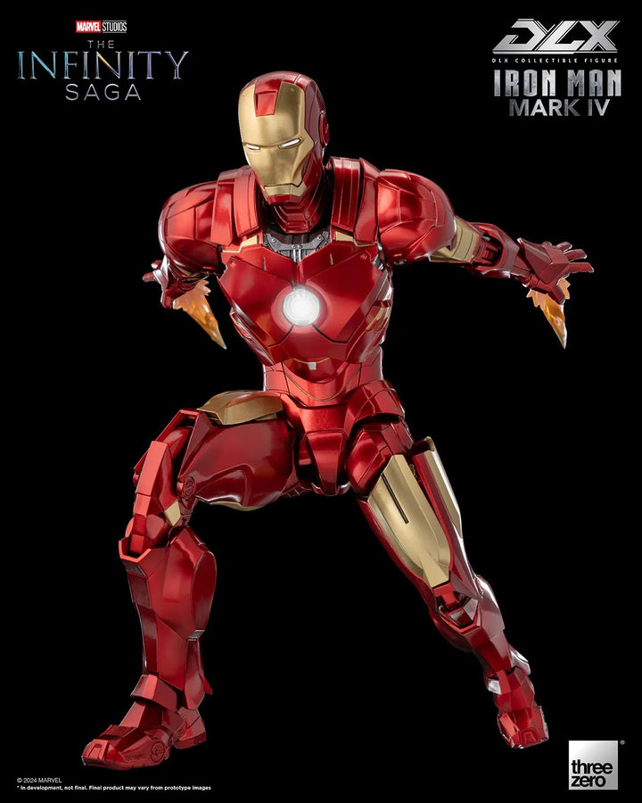 DLX Iron Man Mark 4 – Threezero – ActionFigure Brasil