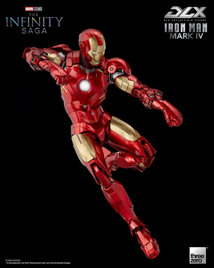 DLX Iron Man Mark 4 – Threezero – ActionFigure Brasil