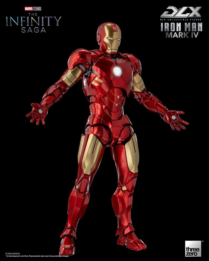 DLX Iron Man Mark 4 – Threezero – ActionFigure Brasil