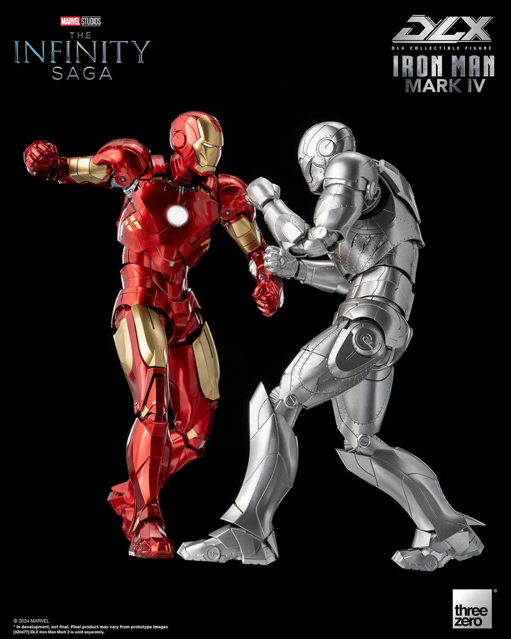 DLX Iron Man Mark 4 – Threezero – ActionFigure Brasil