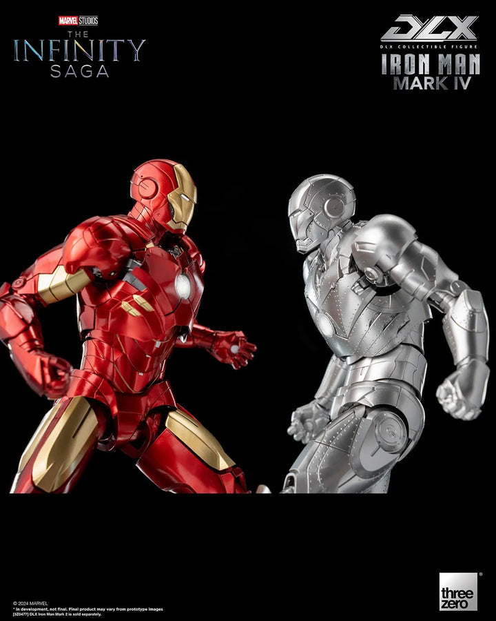 DLX Iron Man Mark 4 – Threezero – ActionFigure Brasil
