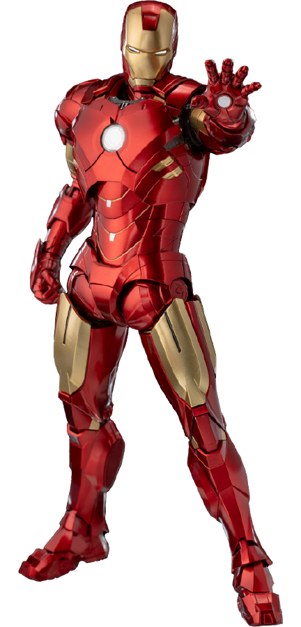 DLX Iron Man Mark 4 – Threezero – ActionFigure Brasil