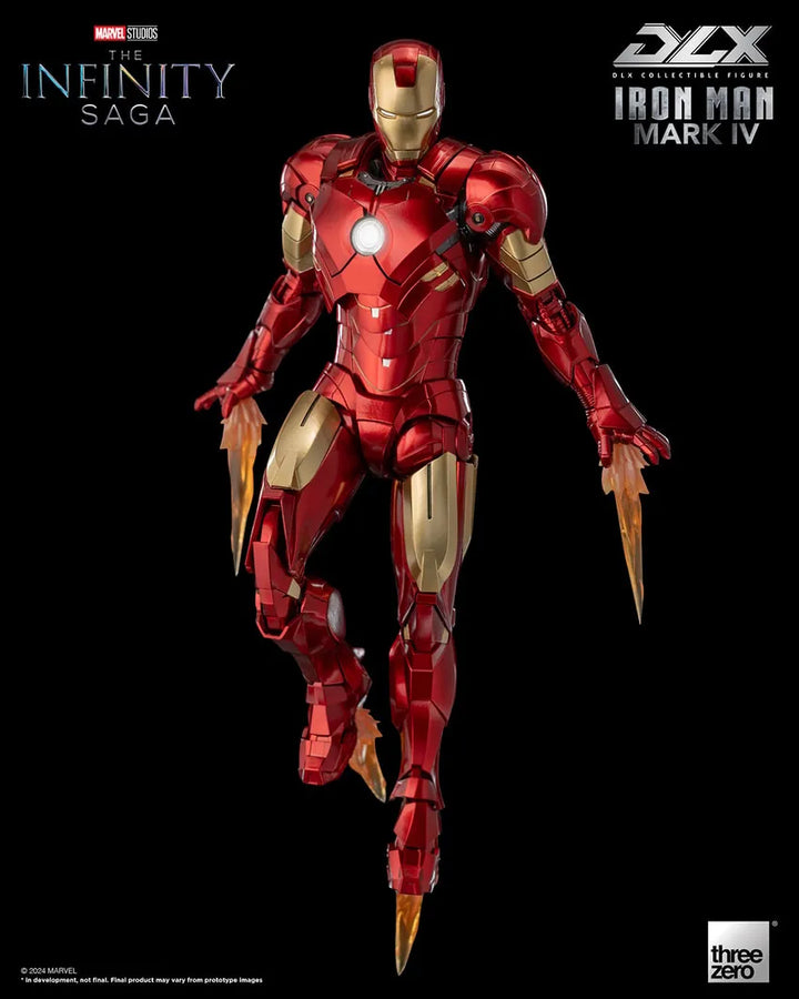 DLX Iron Man Mark 4 – Threezero – ActionFigure Brasil