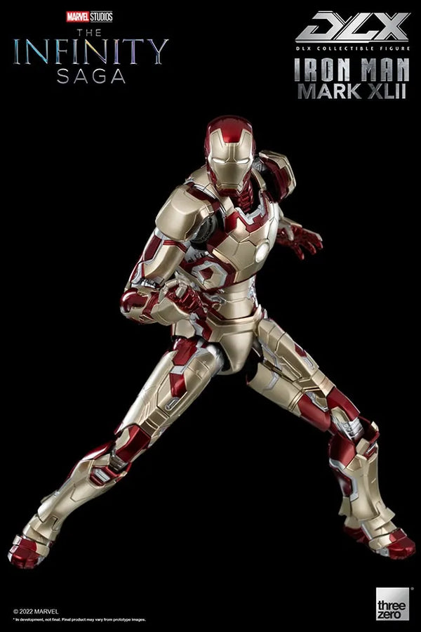 DLX Iron Man Mark 42 – Threezero – ActionFigure Brasil