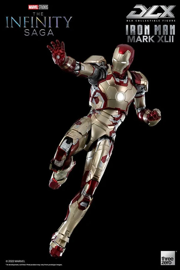 DLX Iron Man Mark 42 – Threezero – ActionFigure Brasil