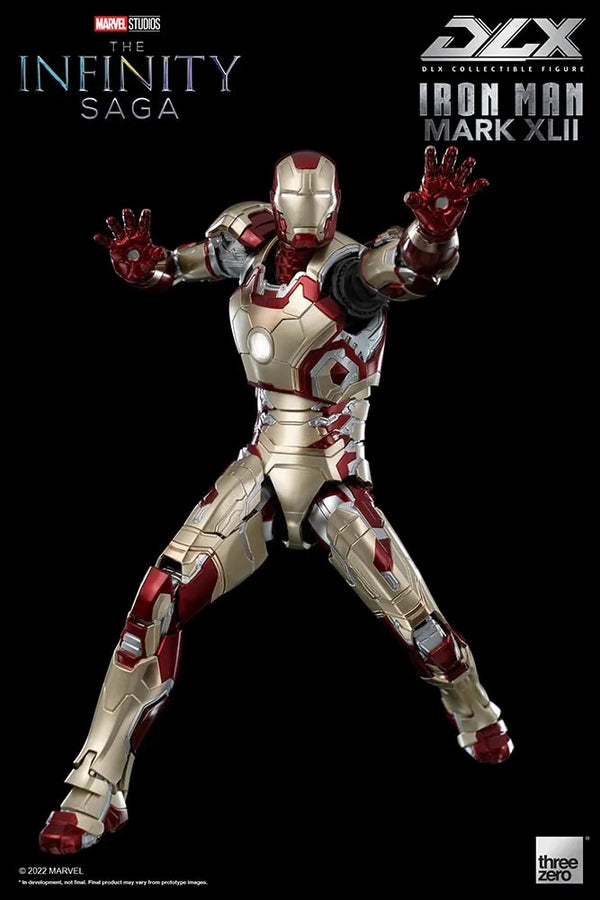 DLX Iron Man Mark 42 – Threezero – ActionFigure Brasil