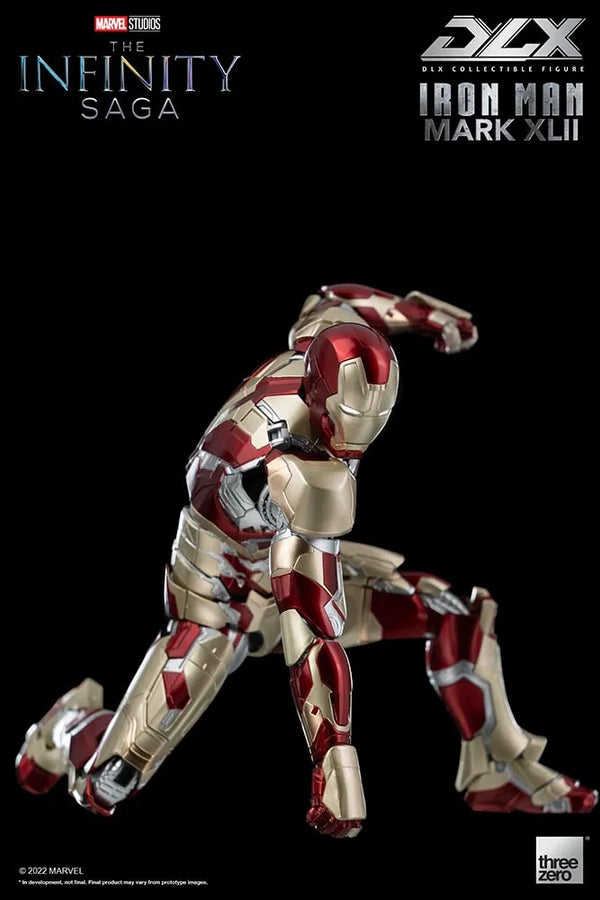 DLX Iron Man Mark 42 – Threezero – ActionFigure Brasil