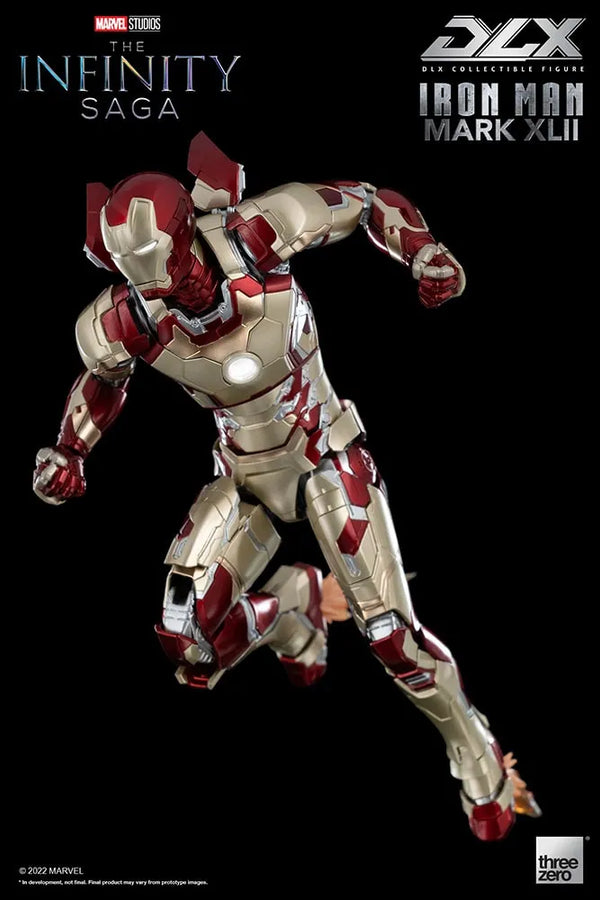 DLX Iron Man Mark 42 – Threezero – ActionFigure Brasil