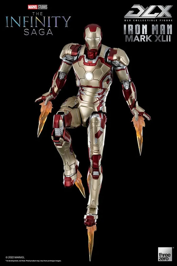 DLX Iron Man Mark 42 – Threezero – ActionFigure Brasil