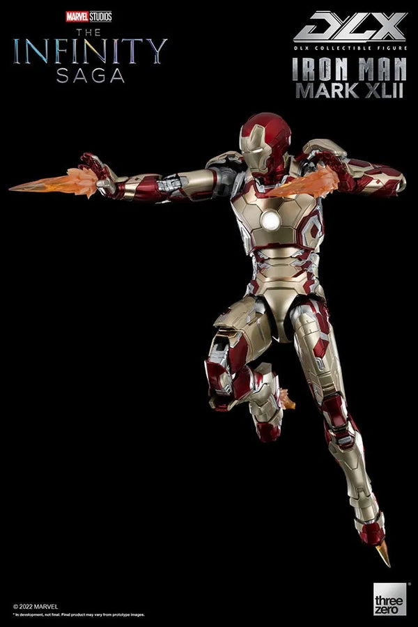 DLX Iron Man Mark 42 – Threezero – ActionFigure Brasil