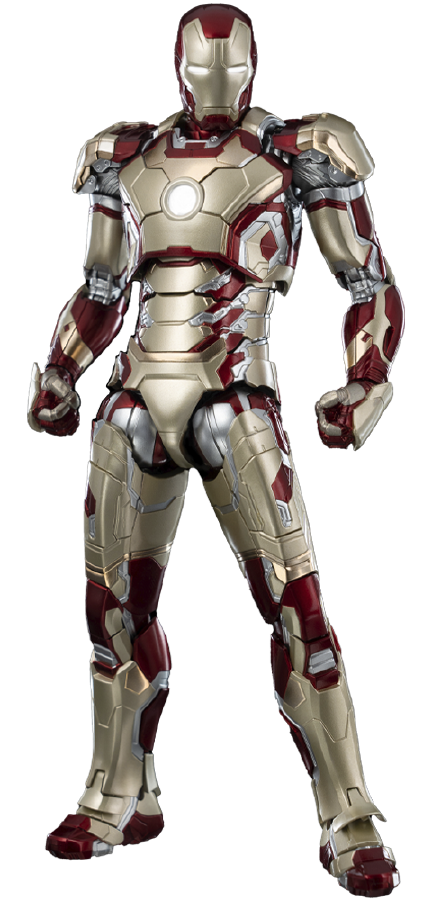 DLX Iron Man Mark 42 – Threezero – ActionFigure Brasil