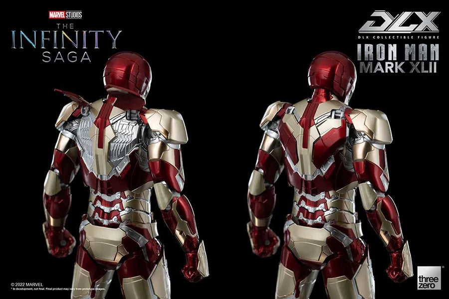 DLX Iron Man Mark 42 – Threezero – ActionFigure Brasil