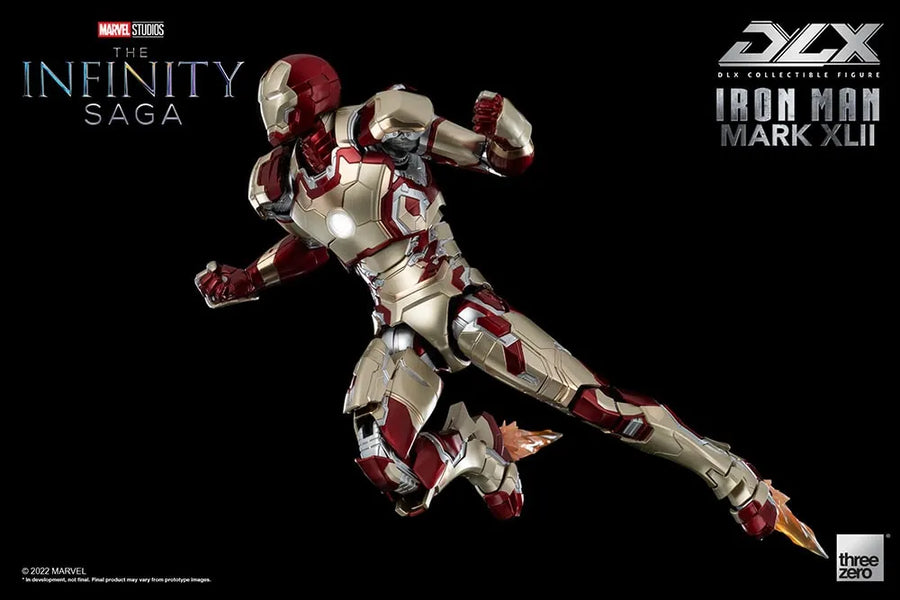 DLX Iron Man Mark 42 – Threezero – ActionFigure Brasil