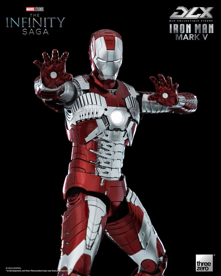 DLX Iron Man Mark 5 – Threezero – ActionFigure Brasil