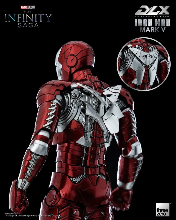 DLX Iron Man Mark 5 – Threezero – ActionFigure Brasil