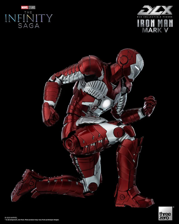 DLX Iron Man Mark 5 – Threezero – ActionFigure Brasil