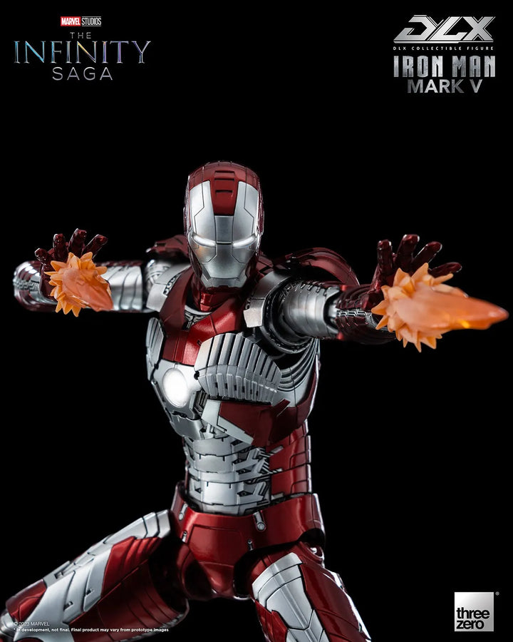 DLX Iron Man Mark 5 – Threezero – ActionFigure Brasil