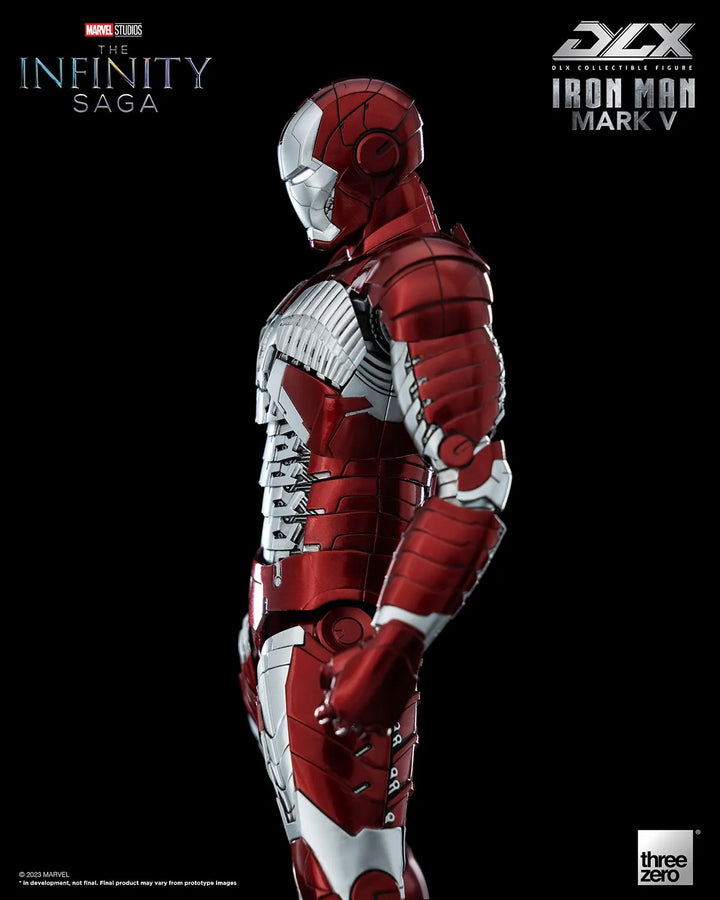 DLX Iron Man Mark 5 – Threezero – ActionFigure Brasil