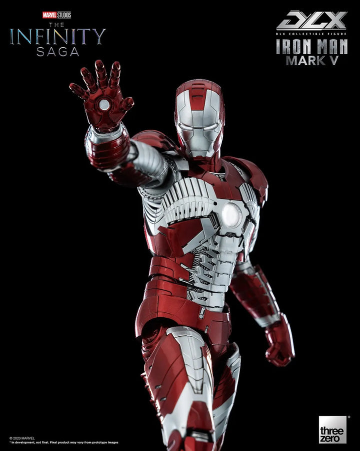 DLX Iron Man Mark 5 – Threezero – ActionFigure Brasil