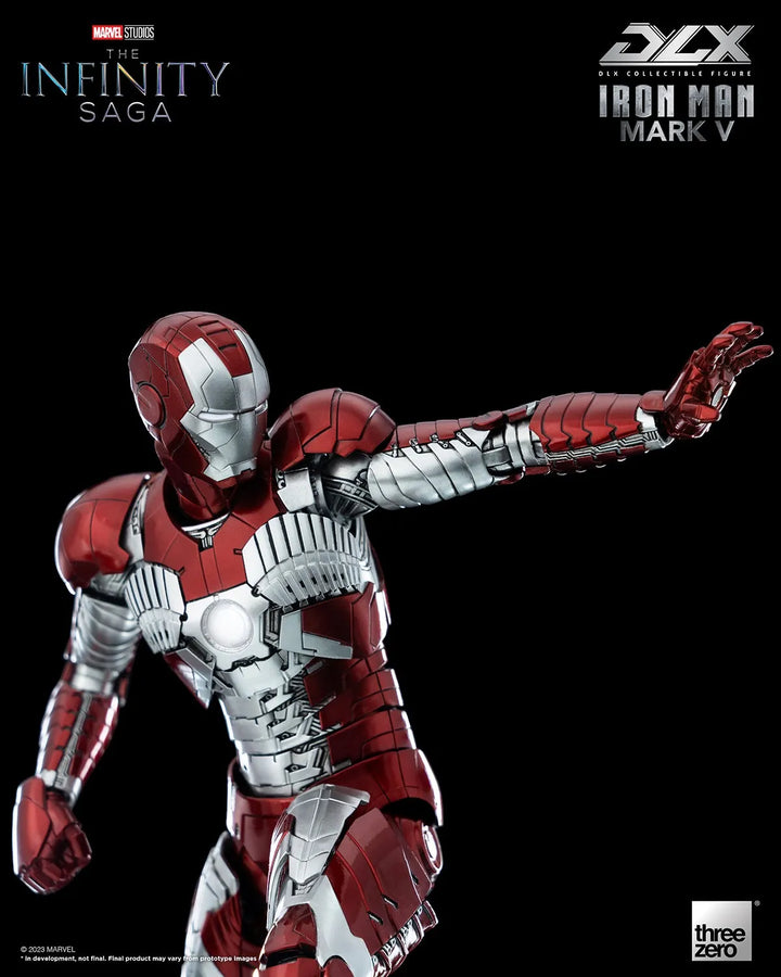 DLX Iron Man Mark 5 – Threezero – ActionFigure Brasil