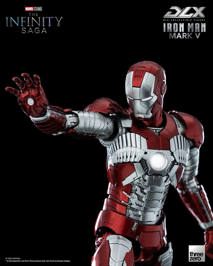 DLX Iron Man Mark 5 – Threezero – ActionFigure Brasil