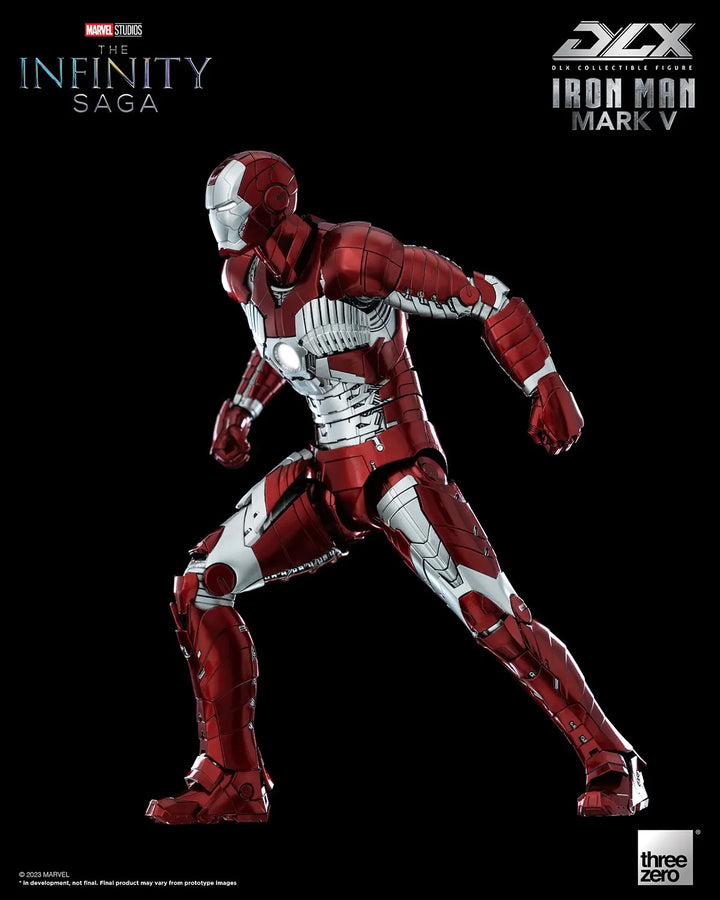 DLX Iron Man Mark 5 – Threezero – ActionFigure Brasil