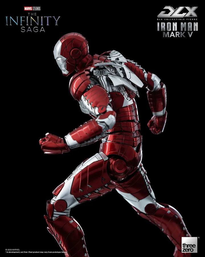 DLX Iron Man Mark 5 – Threezero – ActionFigure Brasil