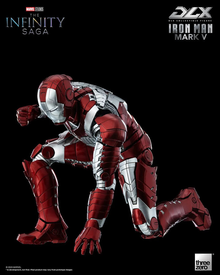 DLX Iron Man Mark 5 – Threezero – ActionFigure Brasil