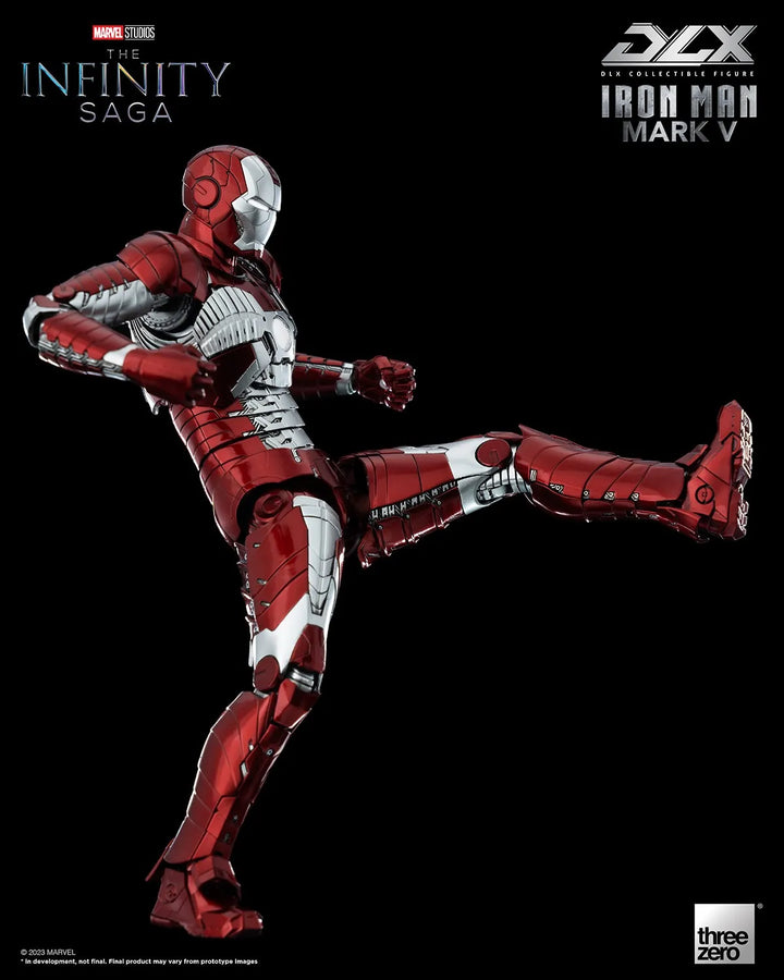 DLX Iron Man Mark 5 – Threezero – ActionFigure Brasil