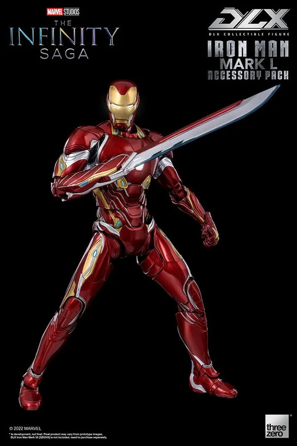 DLX Iron Man Mark 50 Accessory Pack – Threezero – ActionFigure Brasil