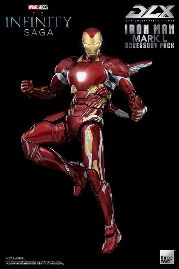 DLX Iron Man Mark 50 Accessory Pack – Threezero – ActionFigure Brasil