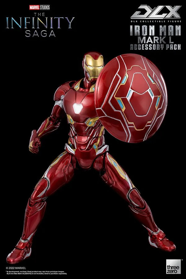 DLX Iron Man Mark 50 Accessory Pack – Threezero – ActionFigure Brasil