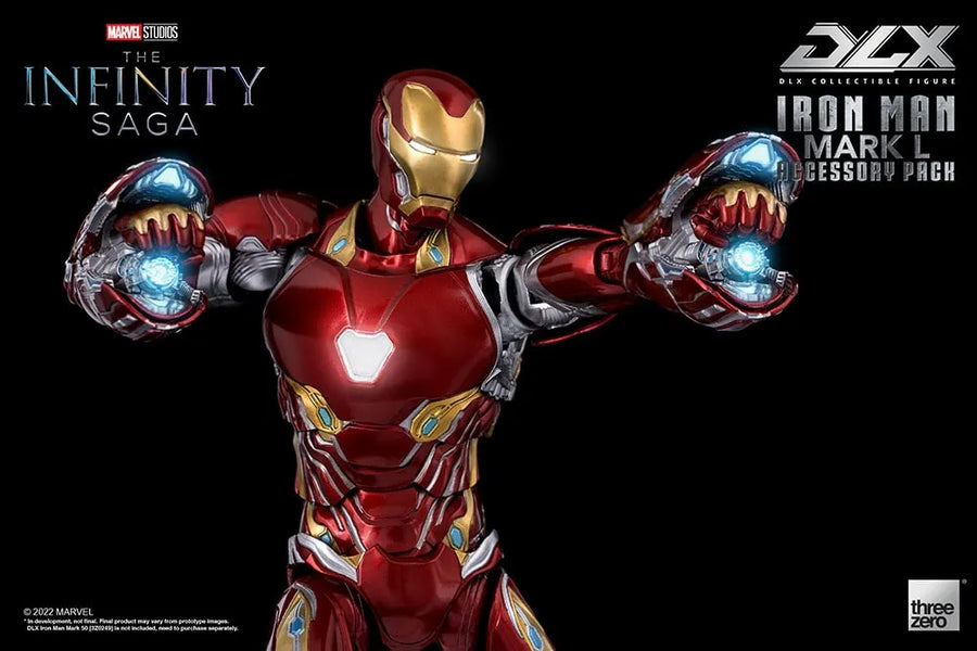 DLX Iron Man Mark 50 Accessory Pack – Threezero – ActionFigure Brasil