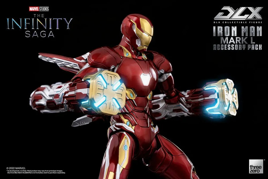 DLX Iron Man Mark 50 Accessory Pack – Threezero – ActionFigure Brasil