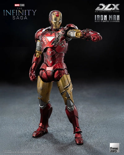 DLX Iron Man Mark 6 (Battle Damaged) – Threezero – ActionFigure Brasil — acessórios
