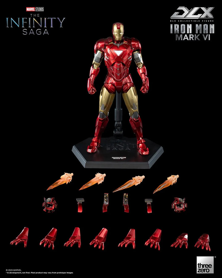DLX Iron Man Mark 6 – Threezero – ActionFigure Brasil