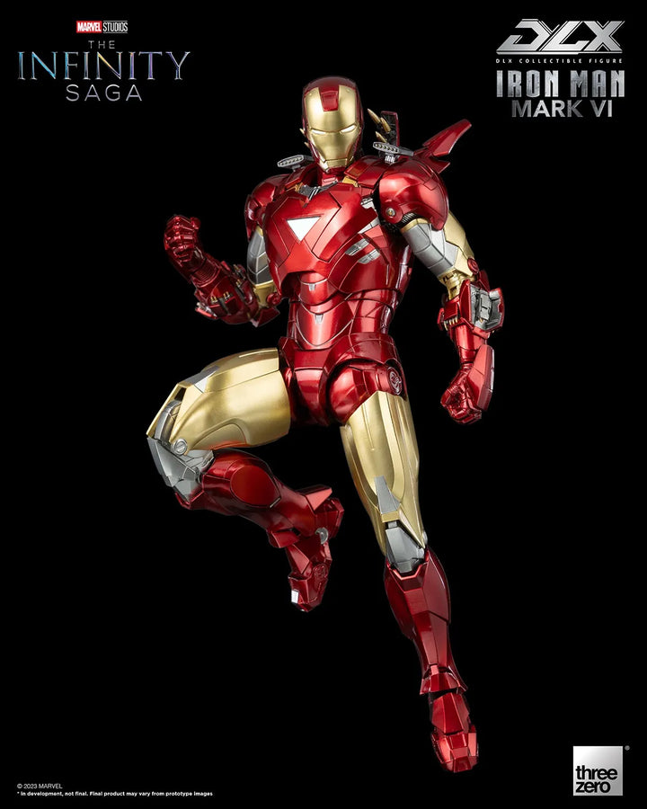 DLX Iron Man Mark 6 – Threezero – ActionFigure Brasil