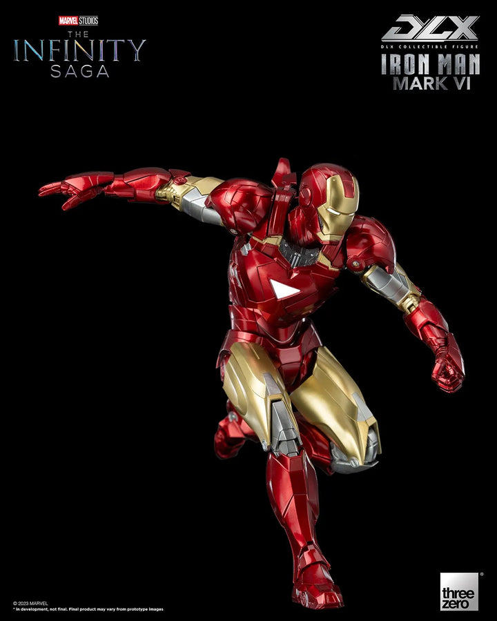 DLX Iron Man Mark 6 – Threezero – ActionFigure Brasil