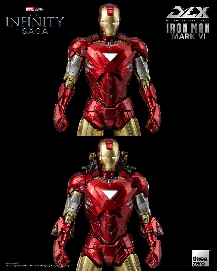 DLX Iron Man Mark 6 – Threezero – ActionFigure Brasil