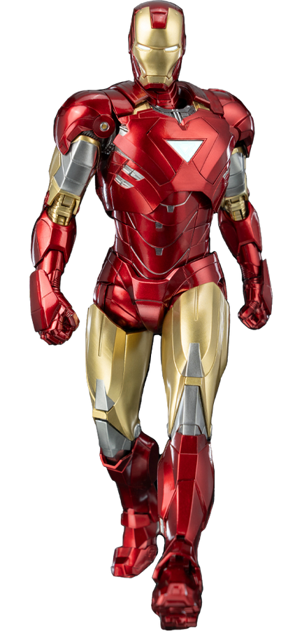 DLX Iron Man Mark 6 – Threezero – ActionFigure Brasil