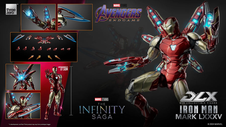 DLX Iron Man Mark 85 – Threezero – ActionFigure Brasil