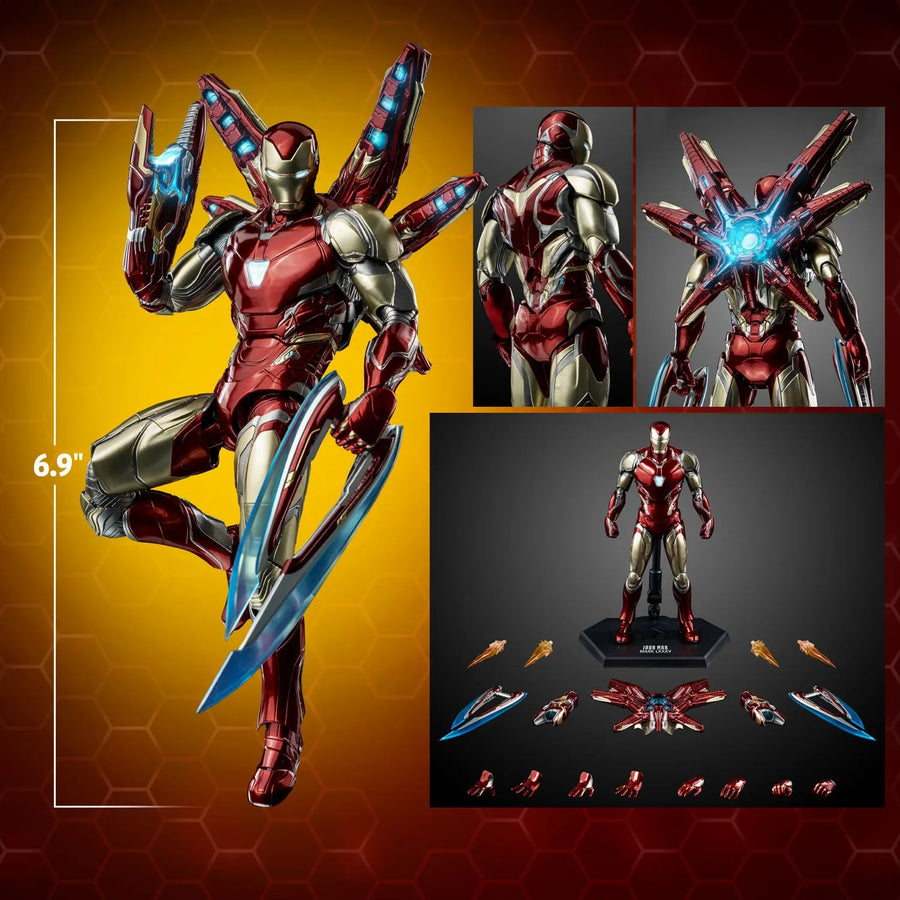 DLX Iron Man Mark 85 – Threezero – ActionFigure Brasil