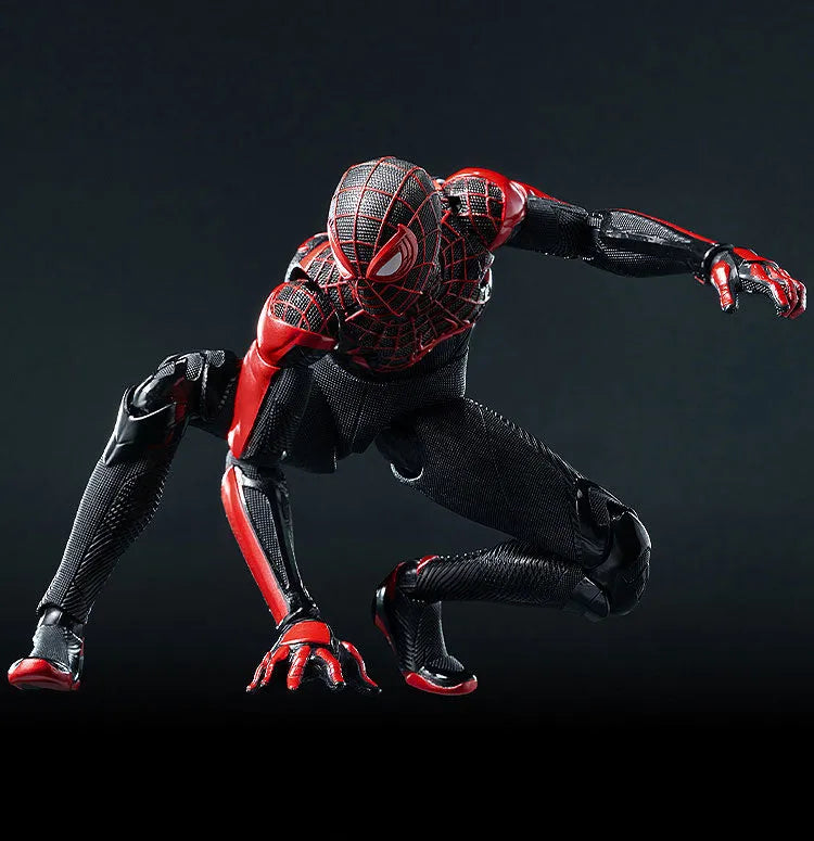 DLX Marvel's - Spider-Man 2 - Spider-Man - Upgrade Suit - Miles Morales (Threezero)ㅤ – ThreeZero – ActionFigureBrasil