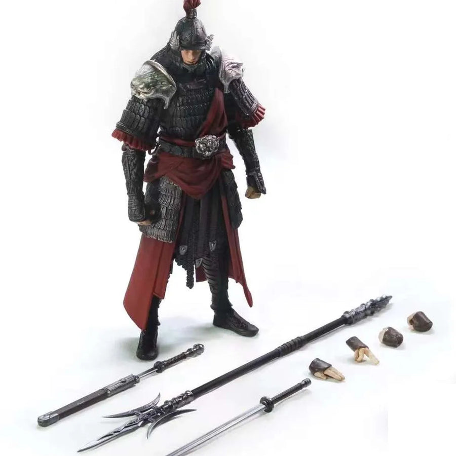 DODOWO×D20studio - DAWN OF KINGDOMS - Chinese Swordsman - Silver - 1/12 (DODOWO)ㅤ – DODOWO – ActionFigureBrasil