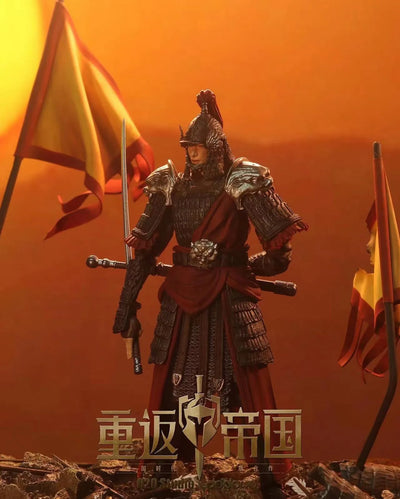 DODOWO×D20studio - DAWN OF KINGDOMS - Chinese Swordsman - Silver - 1/12 (DODOWO)ㅤ – DODOWO – ActionFigureBrasil — detalhe do produto